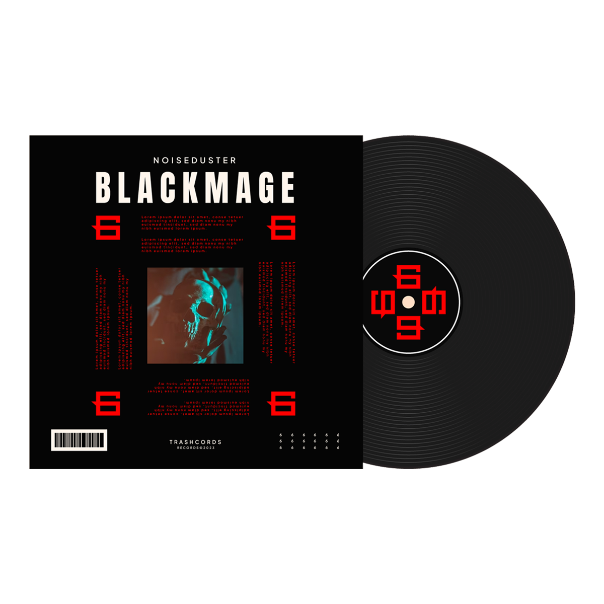 Vinyl Record Disc Retro Music Coasters