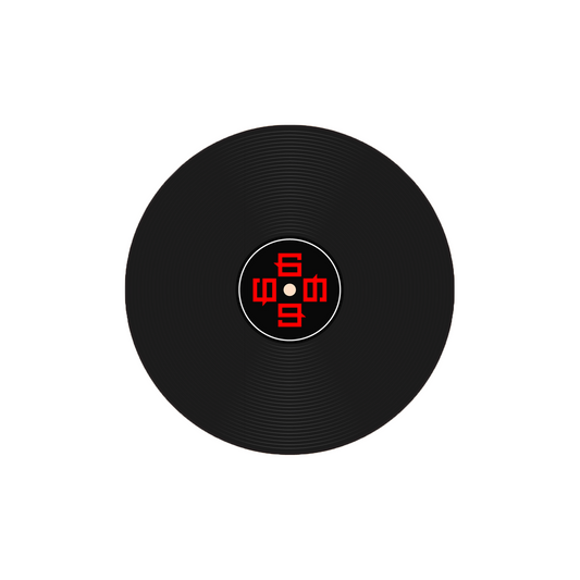 Vinyl Record Disc Retro Music Coasters
