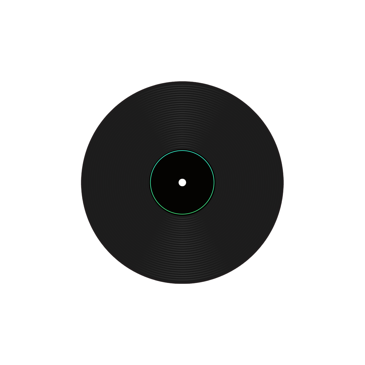 Crafts Artwork Bar Disc for Music Party Deco